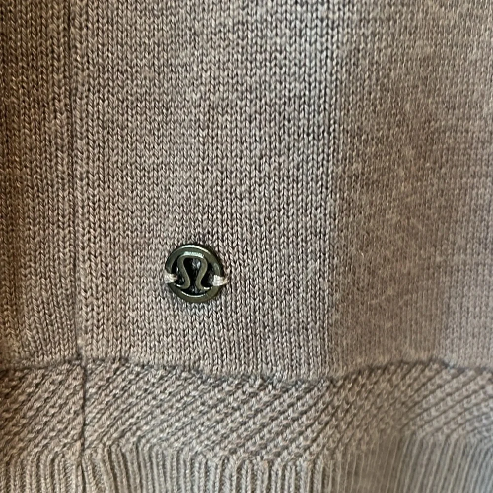 LULULEMON Knit Open Cardi Dusty Purple Duster - Picture 7 of 8
